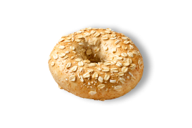 ny original bagel με νιφαδες βρωμης